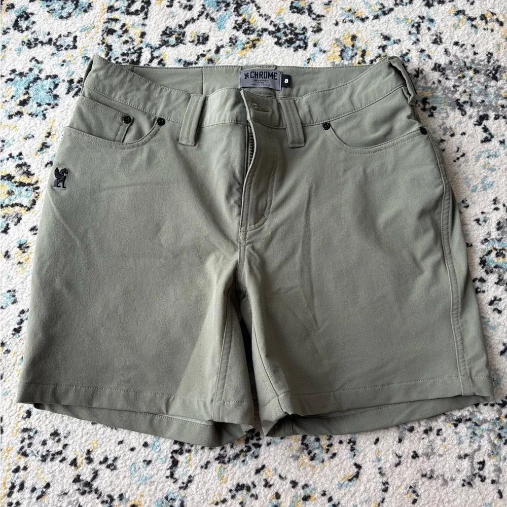 Chrome Industries Bike bicycle MTB shorts WOMEN'S ANZA SHORT size 8 - Picture 3 of 12